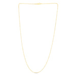 Load image into Gallery viewer, BEAD120 - 14K Gold 1.1mm Diamond Cut Bar and Bead Chain
