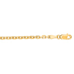 Load image into Gallery viewer, CAB070 - 14K Gold 2.6mm Classic Cable Chain
