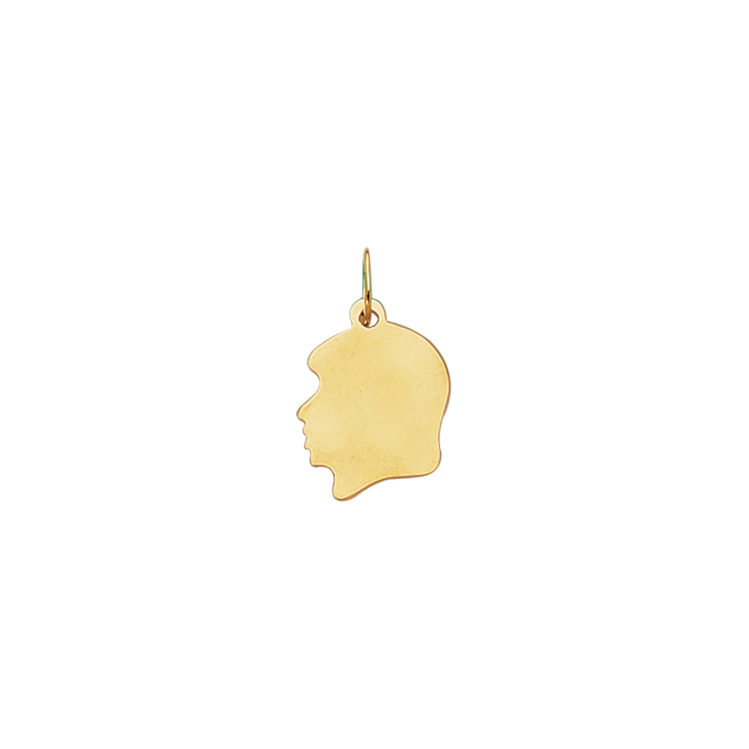 CH304 - 14K Gold Small Girl Charm