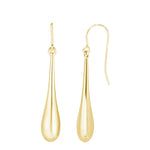 Load image into Gallery viewer, ER2911 - 14K Gold Polished Graduated Tear Drop Earring
