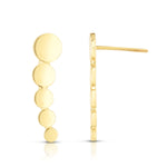 Load image into Gallery viewer, ER8400 - 14K Gold Graduated Circles Ear Climber
