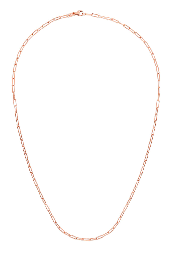 PPCLIP055 - 14K Gold 2.1mm Paperclip Chain