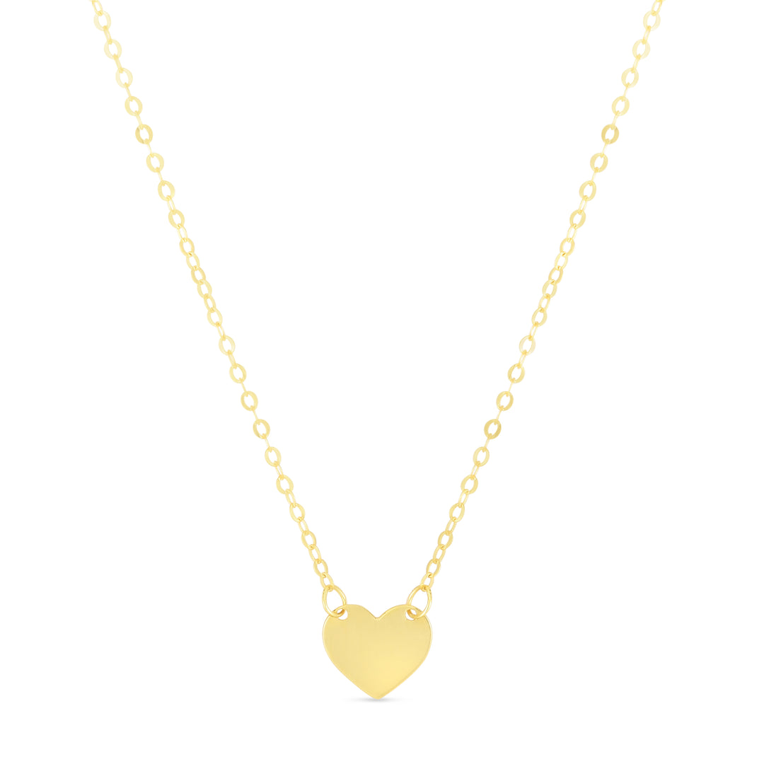 RC13629 - 14K Yellow Mini Heart Pendant