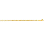 Load image into Gallery viewer, SING035 - 14K Gold 2.1mm Singapore Chain
