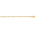 Load image into Gallery viewer, TTSNG30 - 14K Gold 2.5mm Singapore Chain
