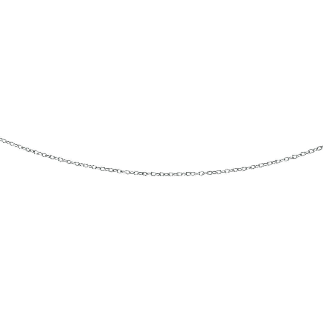 WLK156 - 14K Gold 2.3mm Textured Cable Chain