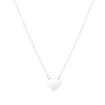 Load image into Gallery viewer, WRC13629 - 14K White Mini Heart Pendant
